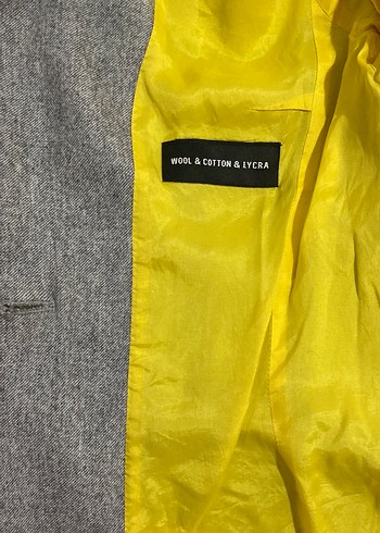 Network Gri Düğmeli Kadın Ceket - Görsel 4