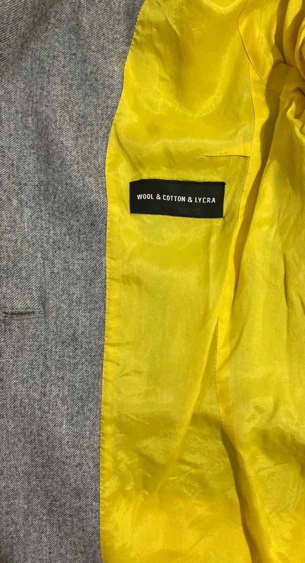 Network Gri Düğmeli Kadın Ceket - Görsel 4