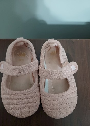 Pembe Pilili Kız Babet Ayakkabı - Görsel 2