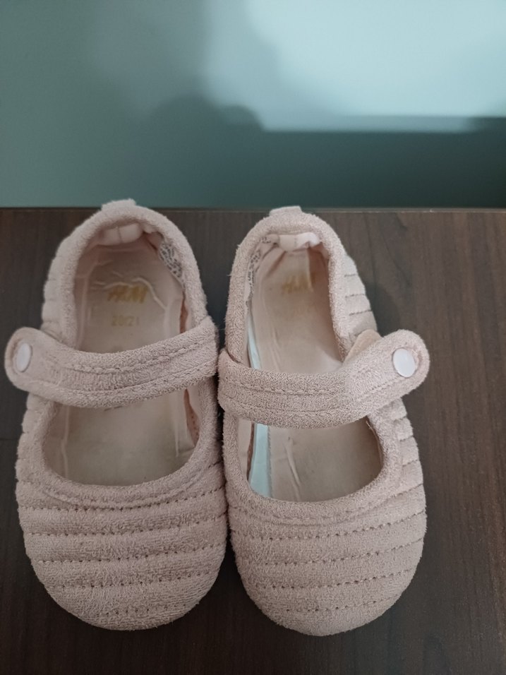 Pembe Pilili Kız Babet Ayakkabı - Görsel 2