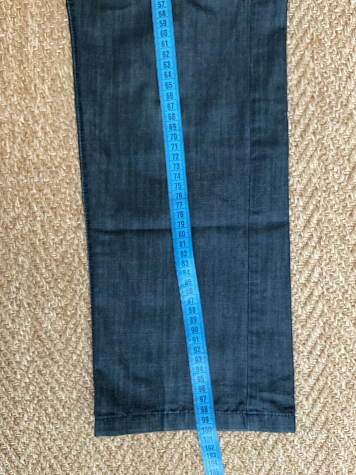 NETWORK Erkek Lacivert Kemerli Denim Pantolon - Görsel 3