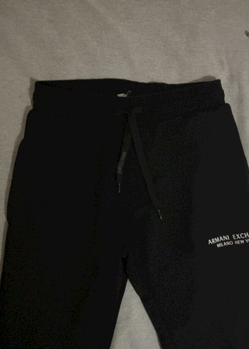 Siyah Armani Exchange eşofman - Görsel 6