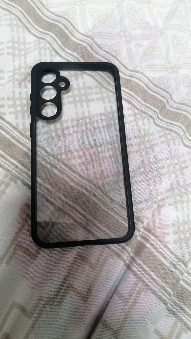 Şeffaf Siyah Telefon Kılıfı 4 adet - Görsel 2