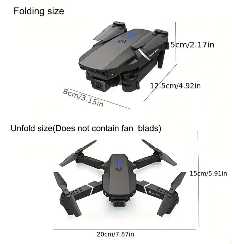 Drone E88 E99 - Görsel 2