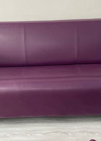 3+3+1 Mor Beyaz Modern Koltuk Takımı - Görsel 5