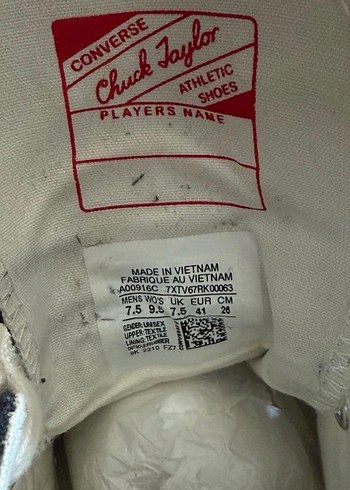 CONVERSE Chuk Toylor - Görsel 9