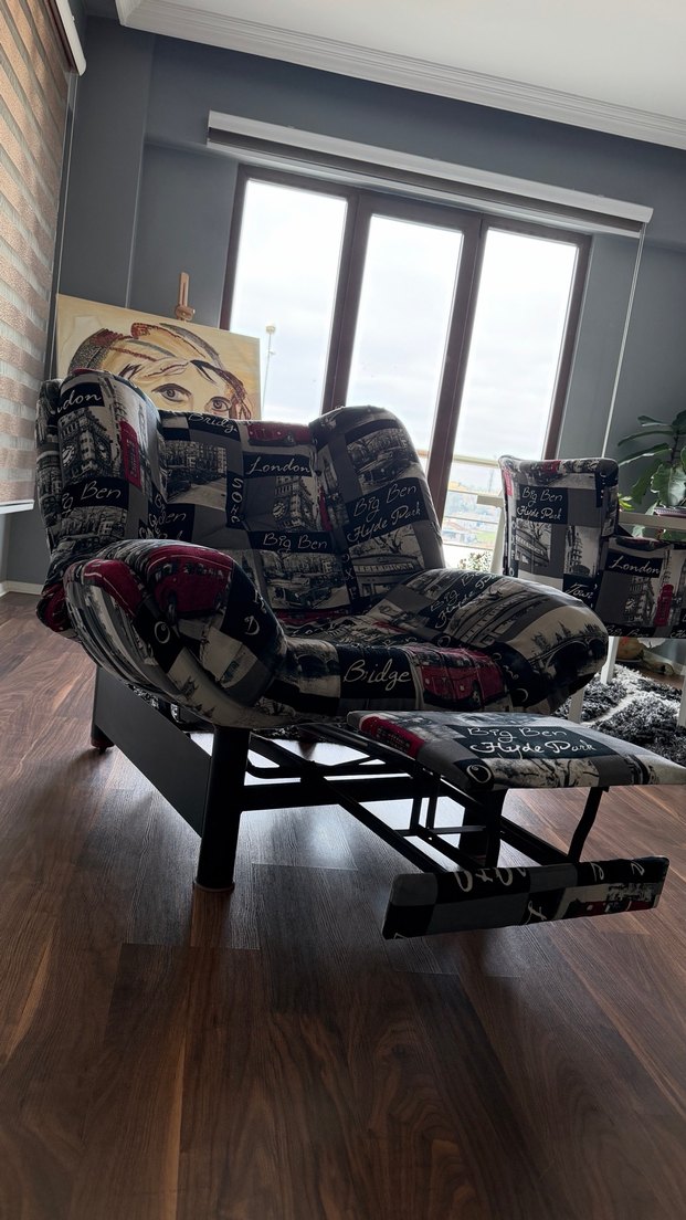 MEKANİZMALI TEKLİ KOLTUK/BABA KOLTUĞU/BERJER - Görsel 3