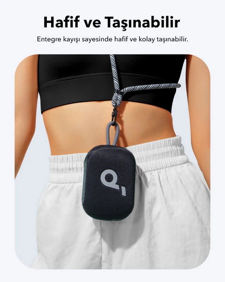 Taşınabilir Bluetooth El Hoparlörü | Yüksek Ses  Temiz Kullanım - Görsel 2