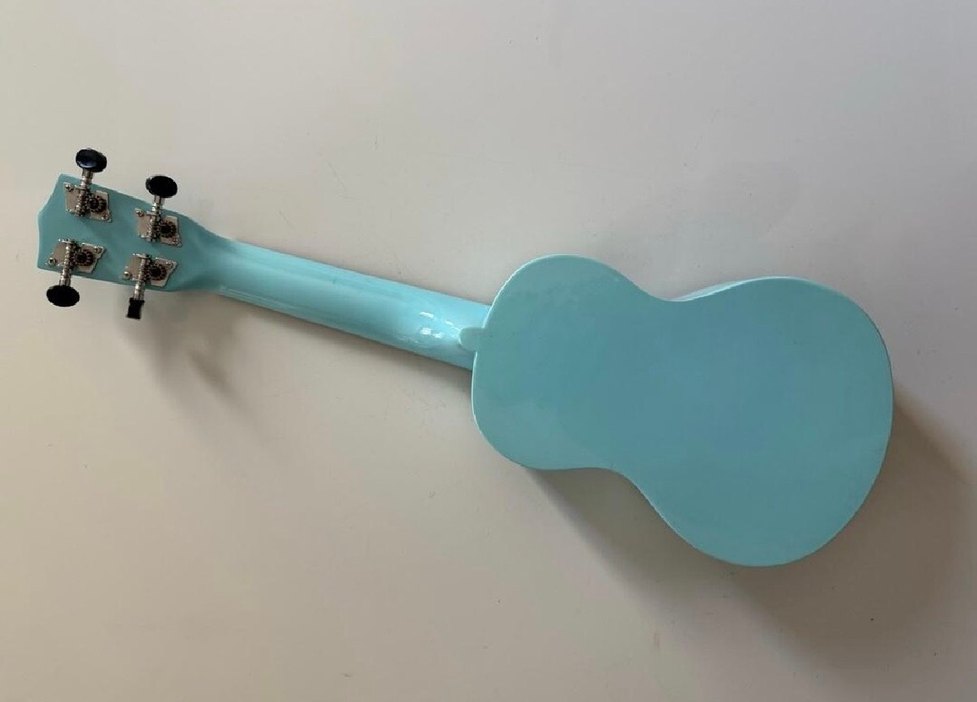 Pastel Mavi Ukulele - Görsel 2