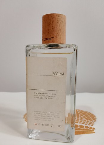 Atelier Rebul Rose Intense Kolonya - Görsel 2