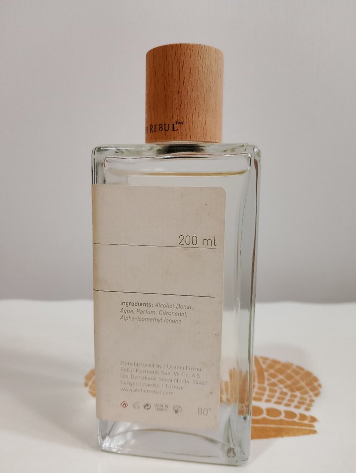 Atelier Rebul Rose Intense Kolonya - Görsel 2