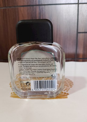4711 Aftershave dökme şişe - Görsel 2