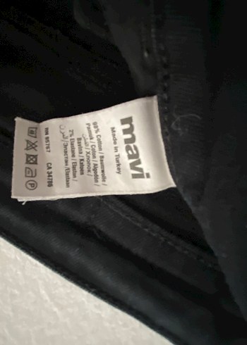 Kadın Siyah Skinny Kemerli Pantolon - Görsel 4