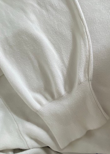 Kadın Beyaz Kayık Yaka Kazak - Görsel 5