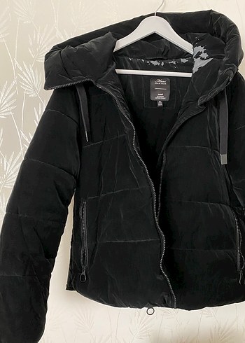 Fermuarlı Siyah Kadın Ceket - Görsel 4