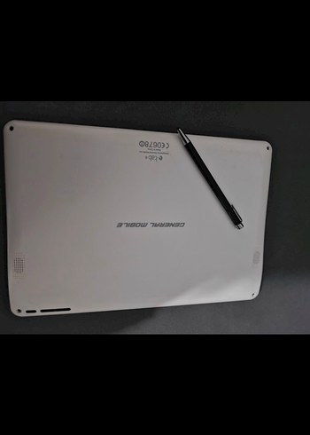 Siyah Tablet ve Stylus Kalem - Görsel 2
