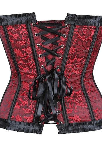 Gotik Victorian Büstiyer Korseler - Görsel 8