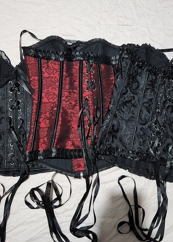 Gotik Victorian Büstiyer Korseler - Görsel 2