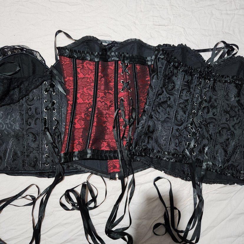 Gotik Victorian Büstiyer Korseler - Görsel 2