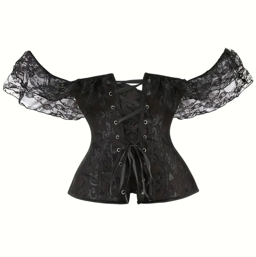 Gotik Victorian Büstiyer Korseler - Görsel 4