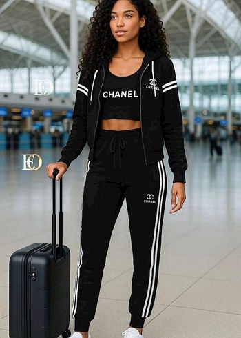 Fermuarlı üçlü Eşofman Takımı - Görsel 5