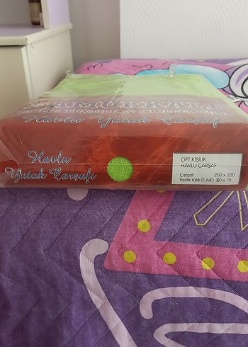 Pamukkale Çok Renkli Baskılı Nevresim Takımı - Görsel 3