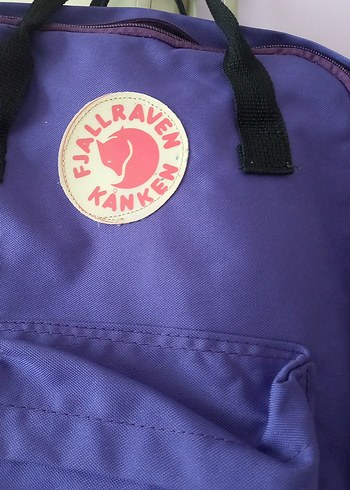 Mor Kadın Sırt Çantası Fermuarlı - Görsel 2