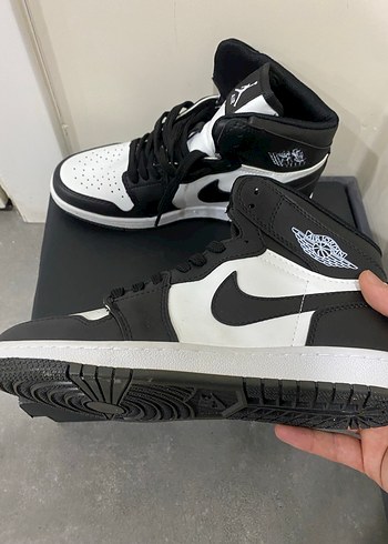 Jordan High Siyah/Beyaz - Görsel 2