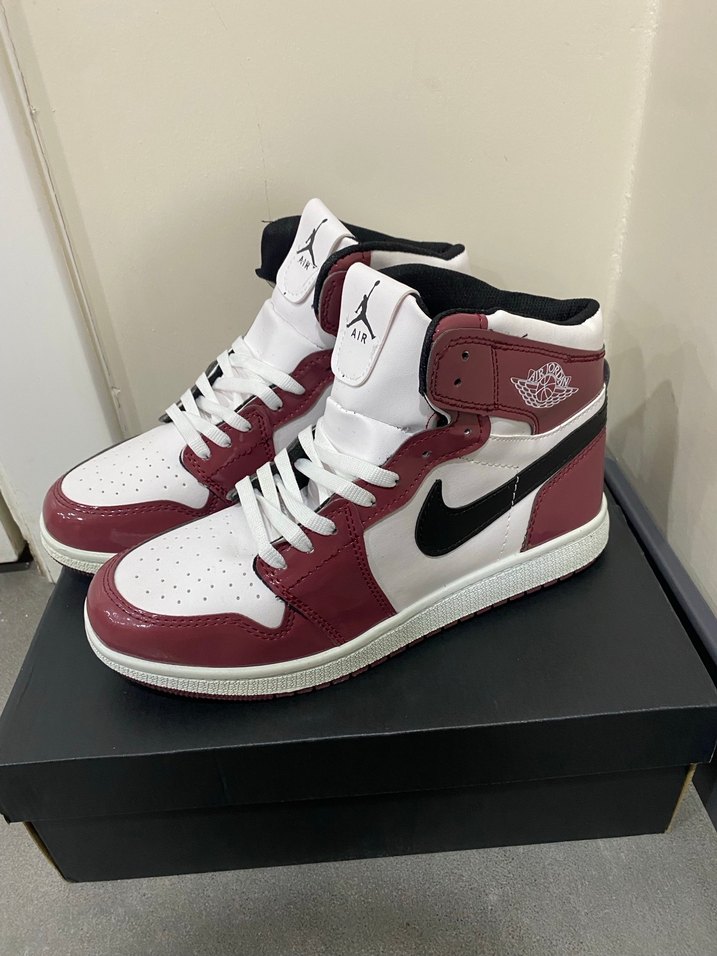 Jordan high Bordo/Beyaz - Görsel 3