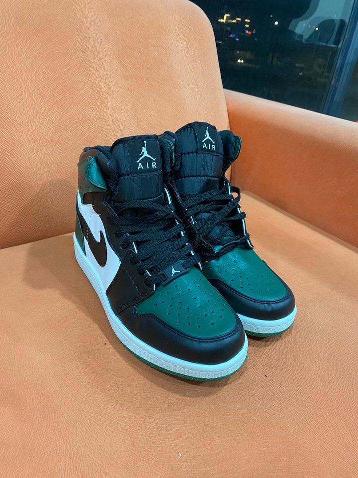 Yeşil siyah Jordan high - Görsel 2