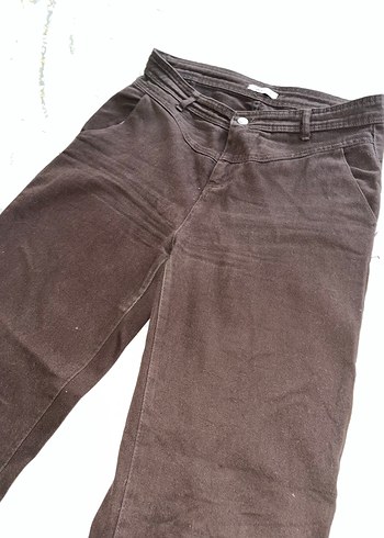 Kadın Kahverengi Pantolon - Görsel 2