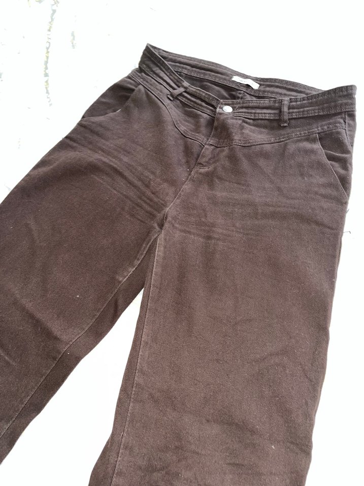 Kadın Kahverengi Pantolon - Görsel 2