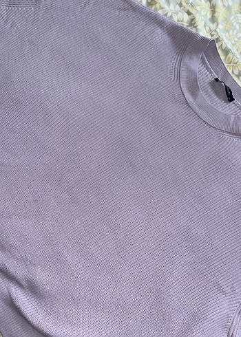 Mor KÖrgü Kadın Kazak - Görsel 2