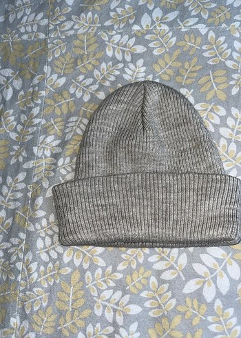 Gri Örgü Kadın Bere - Görsel 2