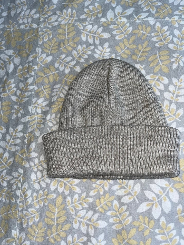 Gri Örgü Kadın Bere - Görsel 2