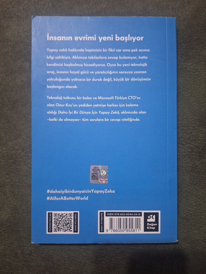 Daha İyi Bir Dünya İçin Yapay Zekâ - Onur Koç - Görsel 2