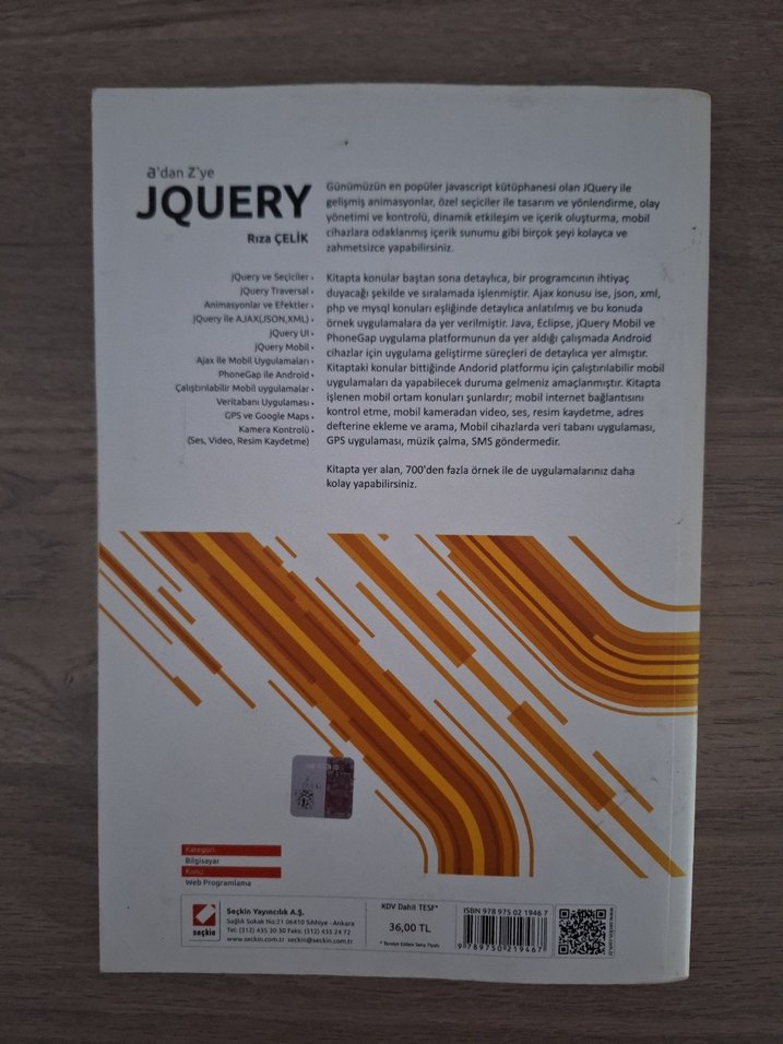 a'dan Z'ye jQuery - Rıza Çelik - Görsel 2