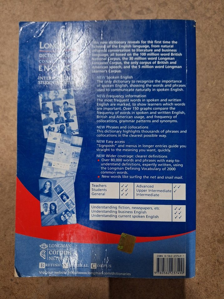 Longman Güncel İngilizce Sözlük Öğrenci Baskısı - Görsel 2