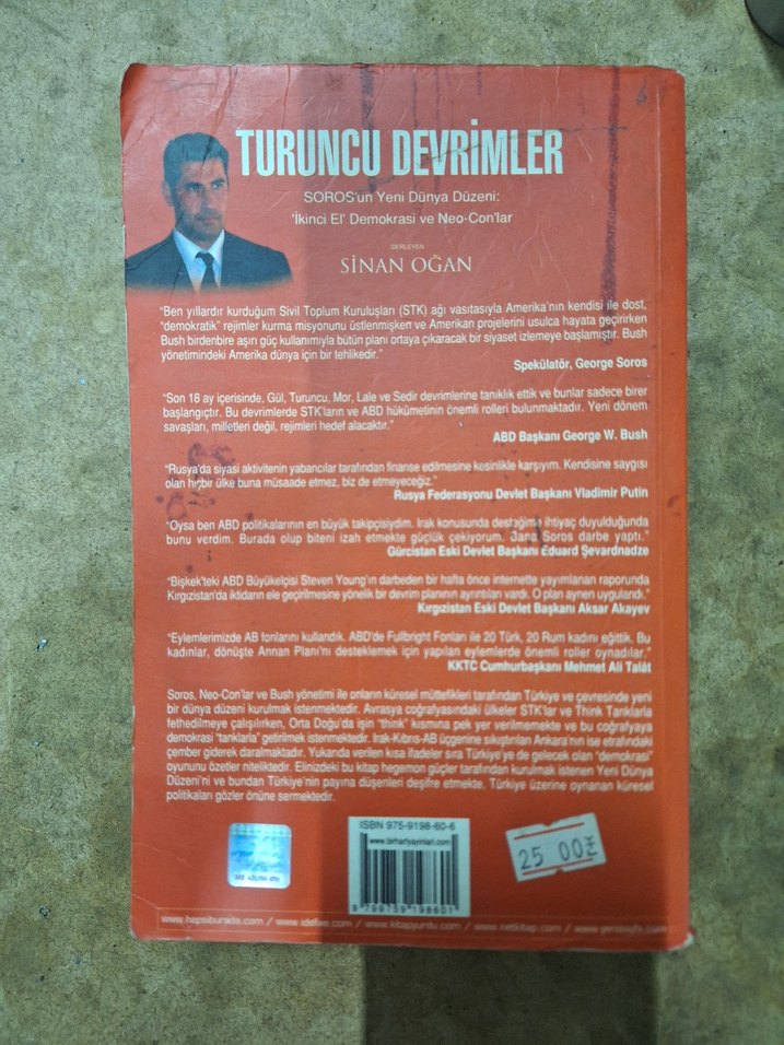 Turuncu Devrimler - Sinan Oğan Kitabı - Görsel 2