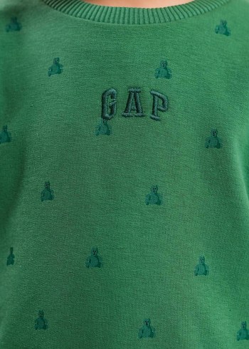 Yeşil Erkek Çocuk Salaş Eşofman Takımı - Görsel 2