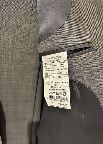 Ds Damat Takım Elbise - Nano kumaş - Görsel 3