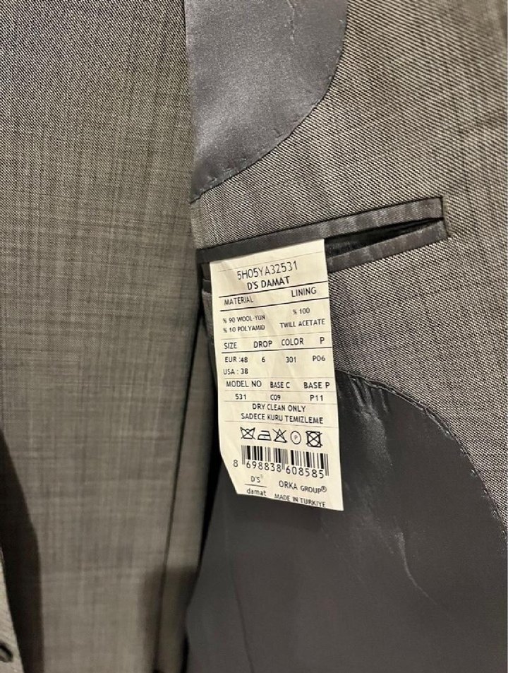 Ds Damat Takım Elbise - Nano kumaş - Görsel 3