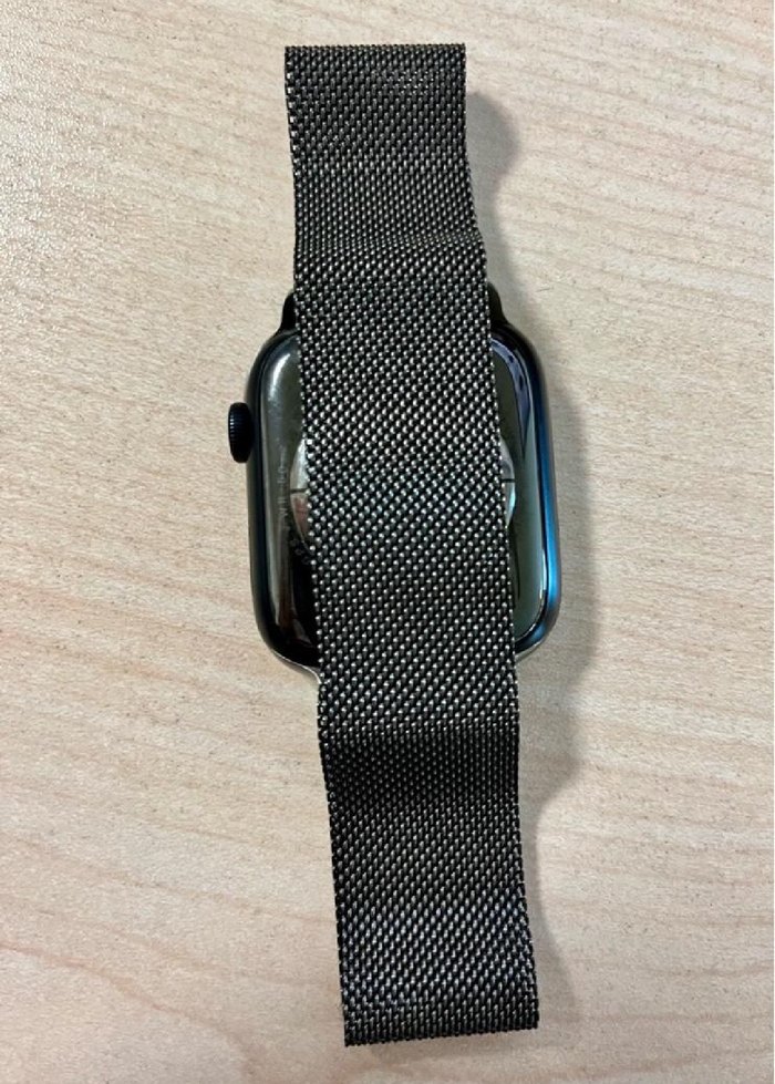 Apple Watch series 9 GPS ve 45 mm - Çelik kordon - Görsel 5