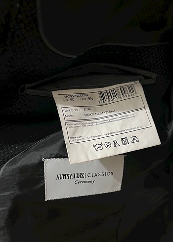 Altınyıldız Classics Ceremony Smokin Damatlık - Görsel 3