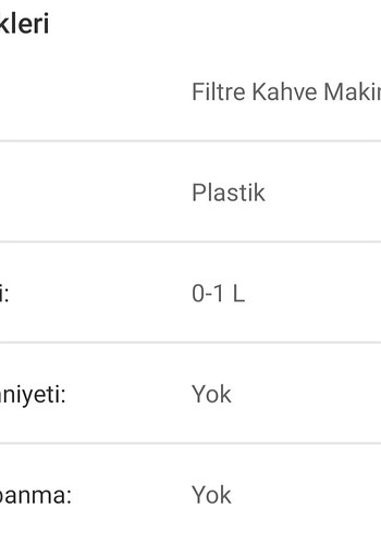 RAKS FİLTRE KAHVE MAKİNESİ - Görsel 7