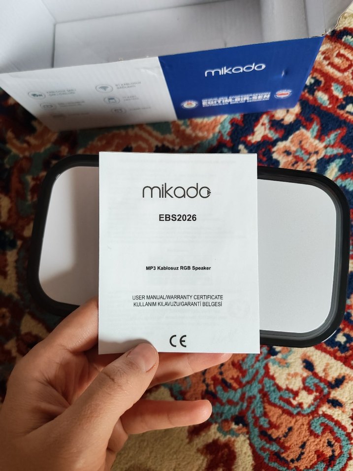 MP3 KABLOSUZ RGB SPEAKER - Görsel 2