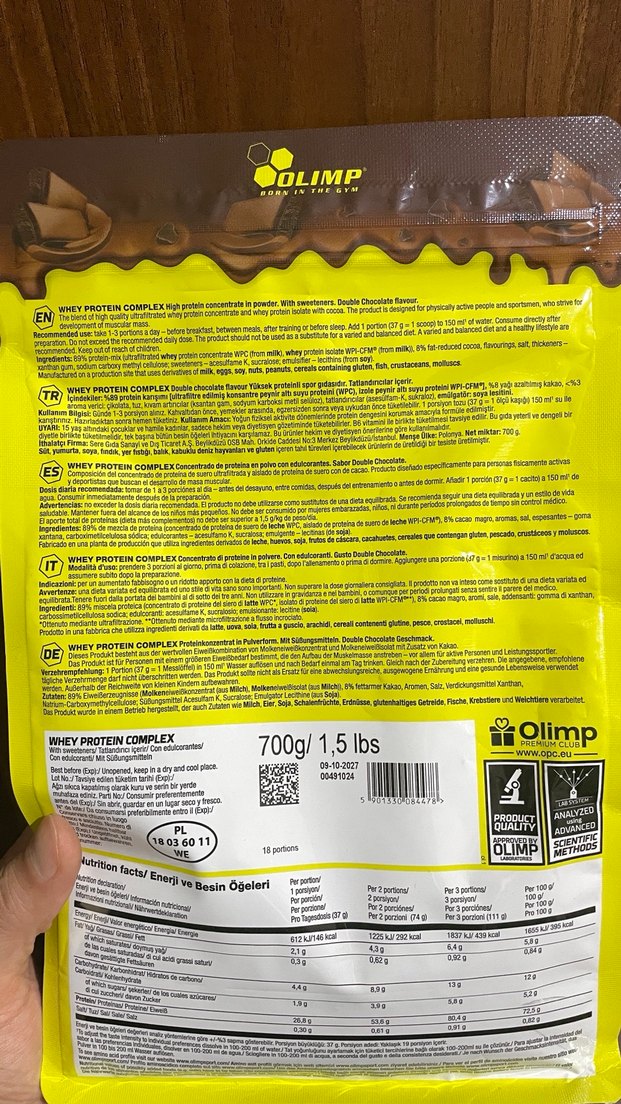 Olimp Whey ve Bigjoy Creapure Kreatin Paketi - Görsel 4