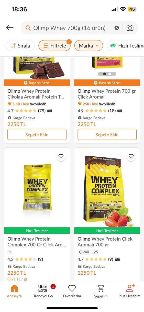 Olimp Whey ve Bigjoy Creapure Kreatin Paketi - Görsel 5