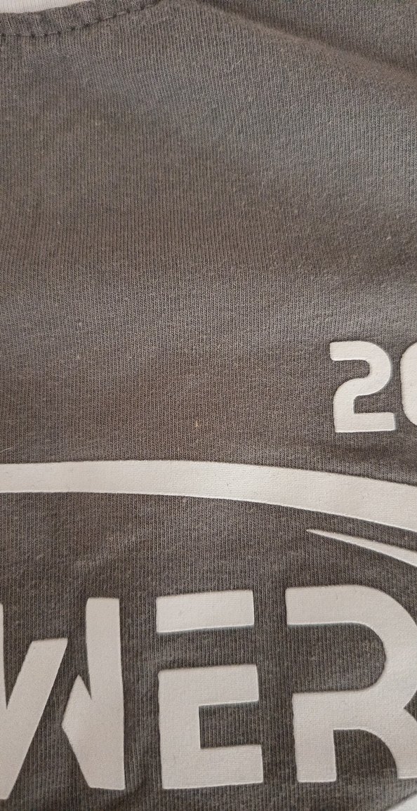 Gri Baskılı Kısa Kollu kadınTişörtü - Görsel 3