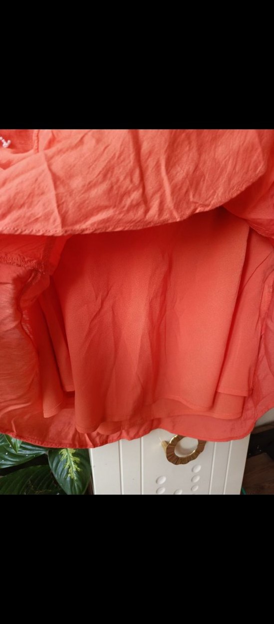 nar çiçeği rengi Mini Kadın etek - Görsel 2